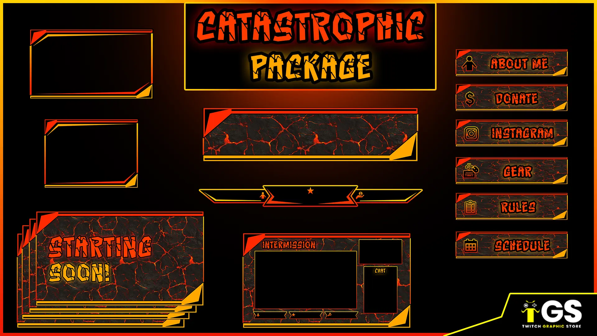 catastrophic static twitch package