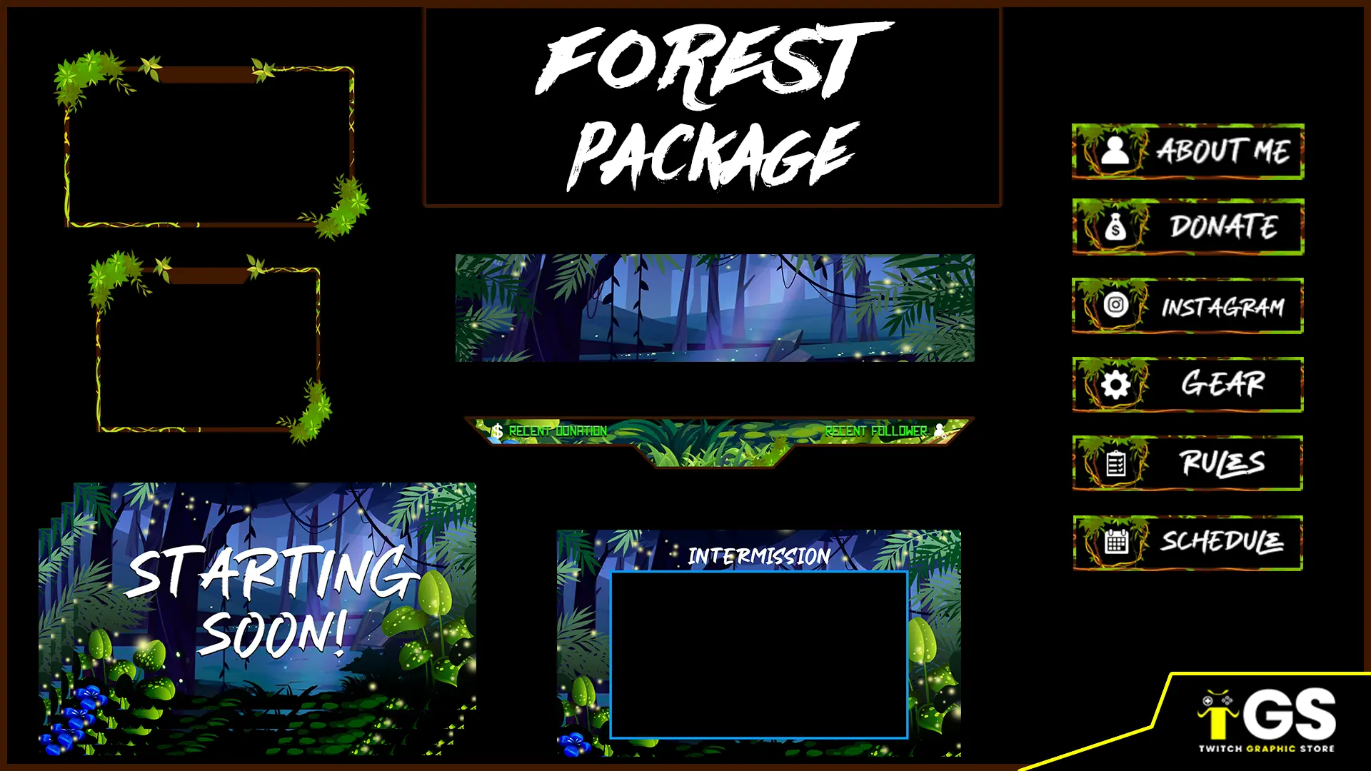 forest static twitch package