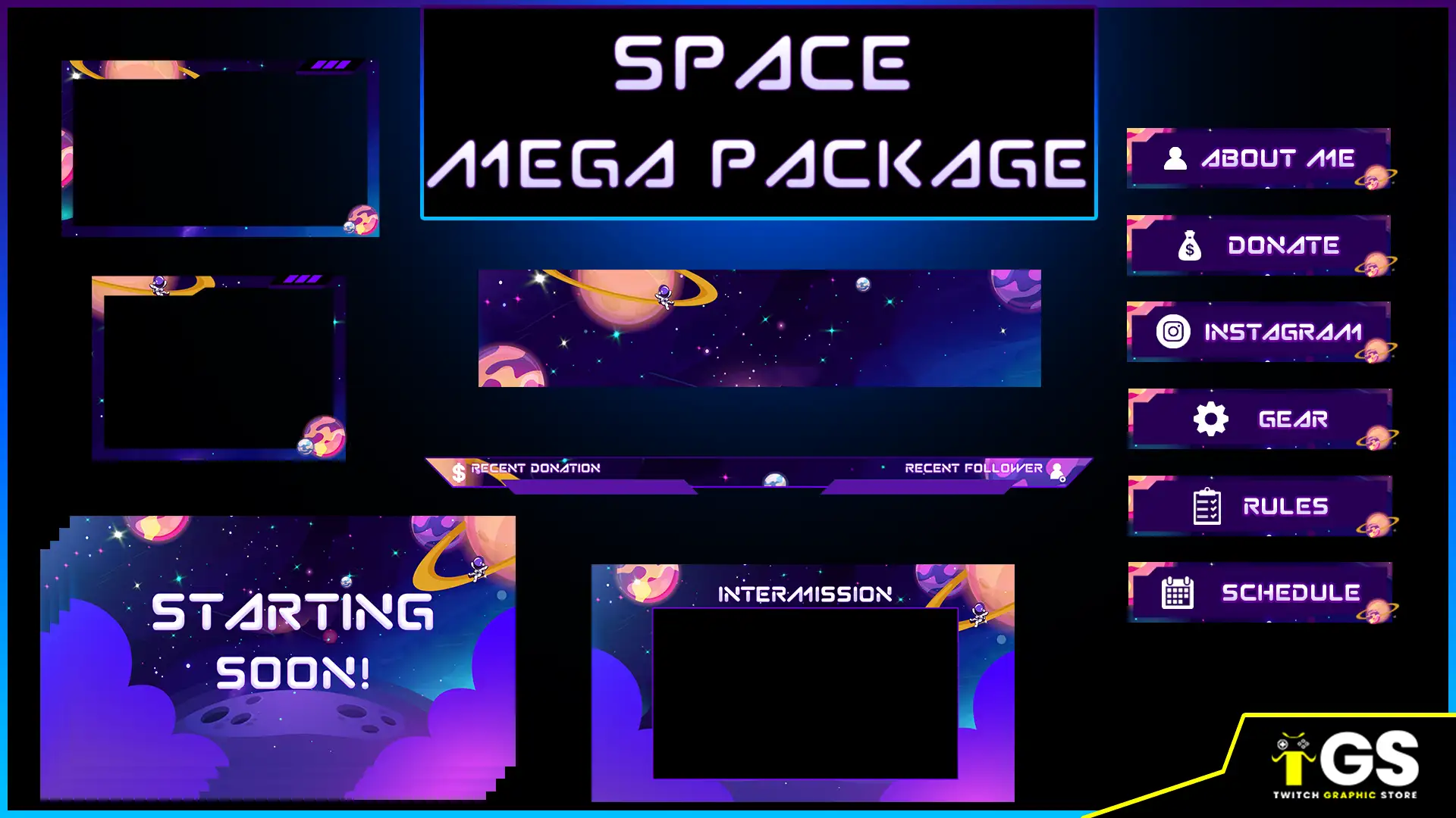 Space Twitch Mega Package