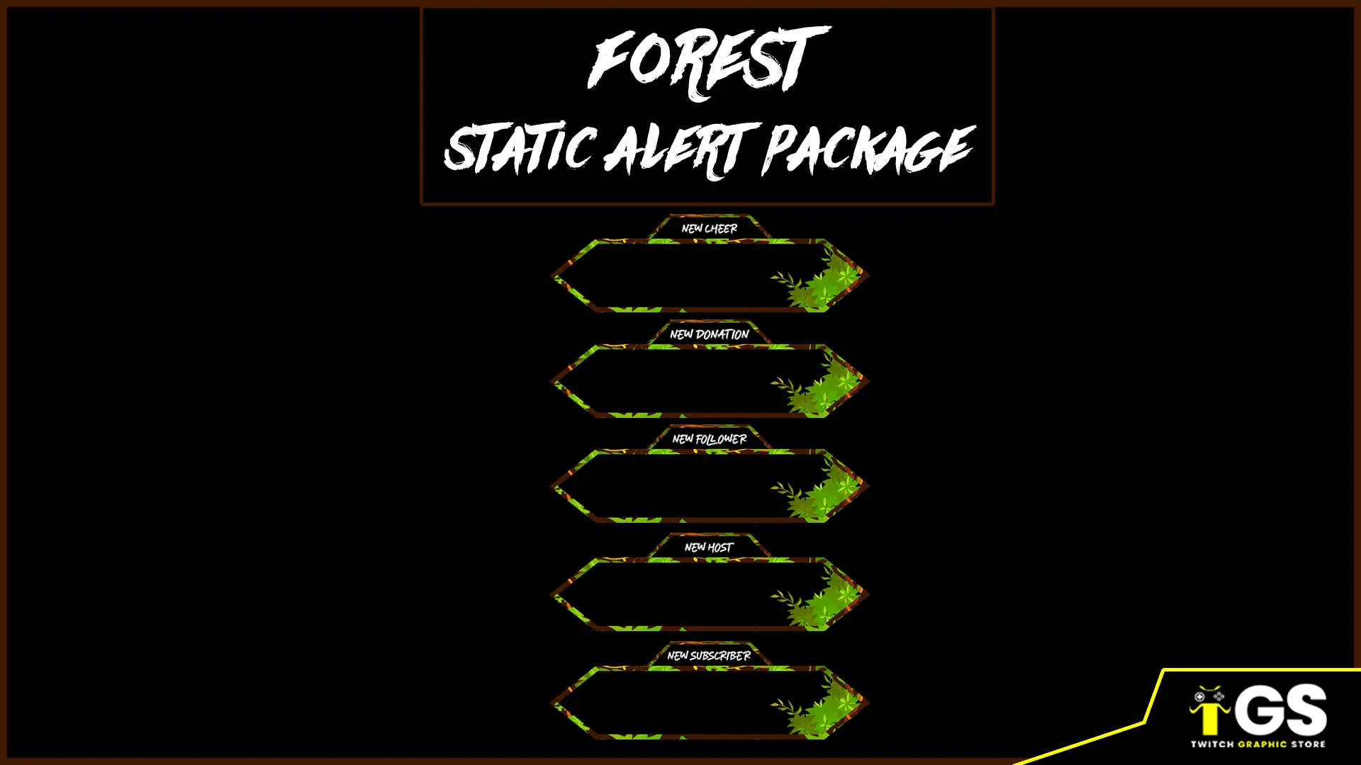 forest static twitch alerts