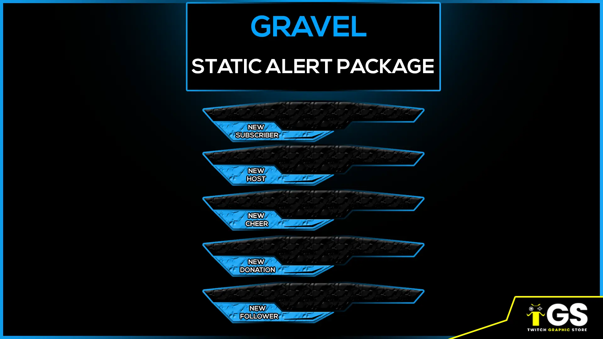 gravel static twitch alerts