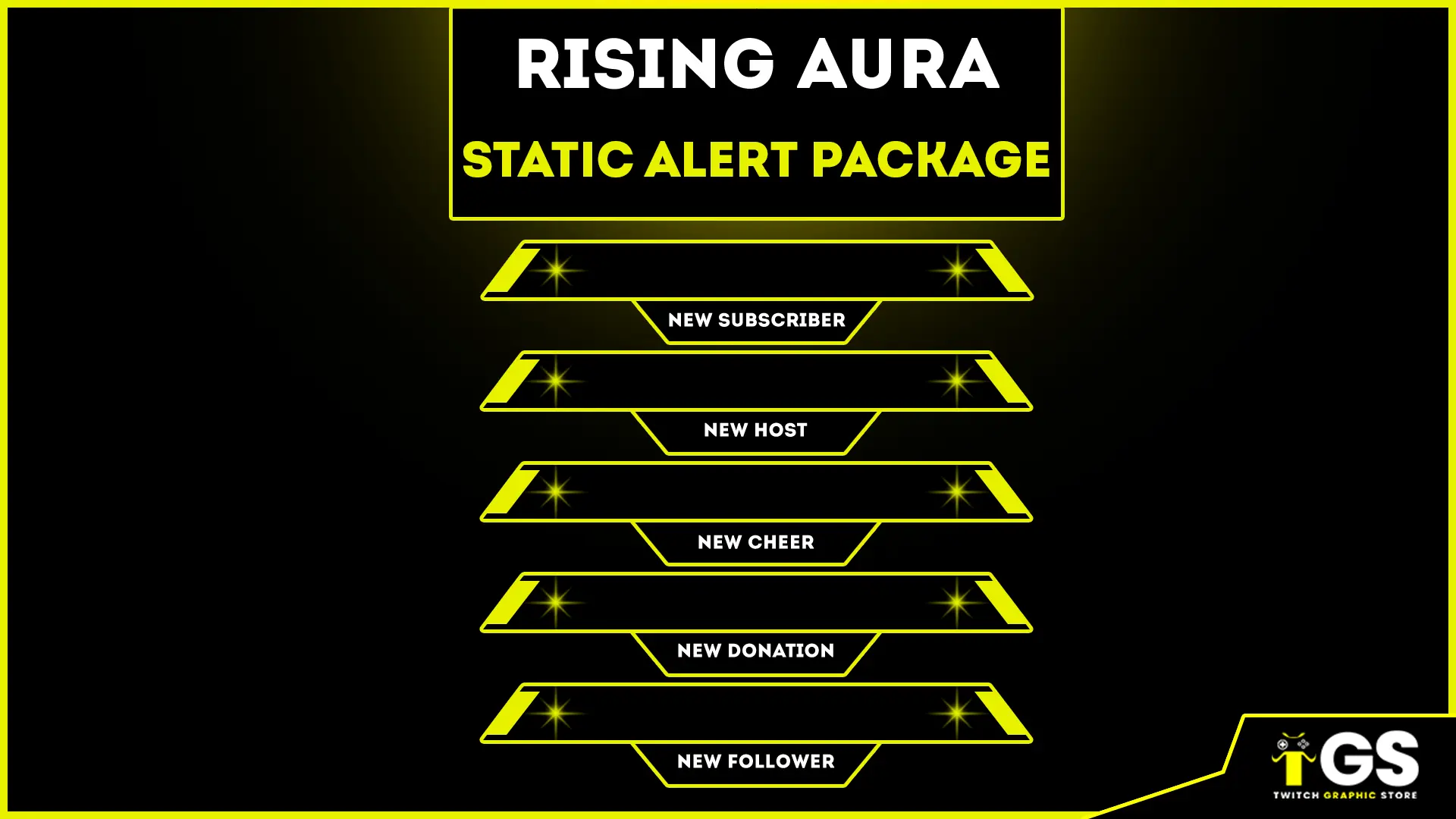 rising aura static twitch alerts