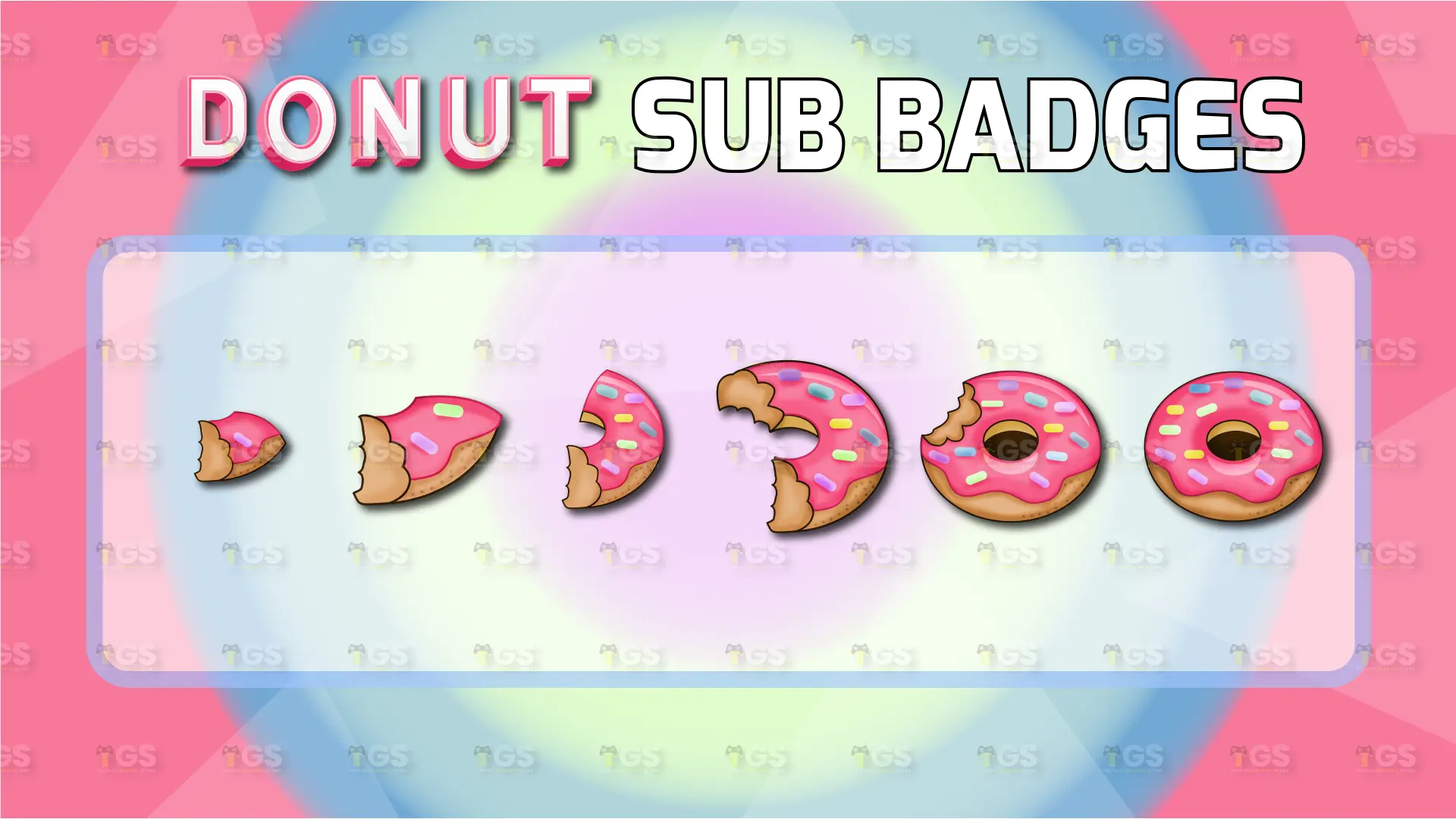 twitch sub badges donut