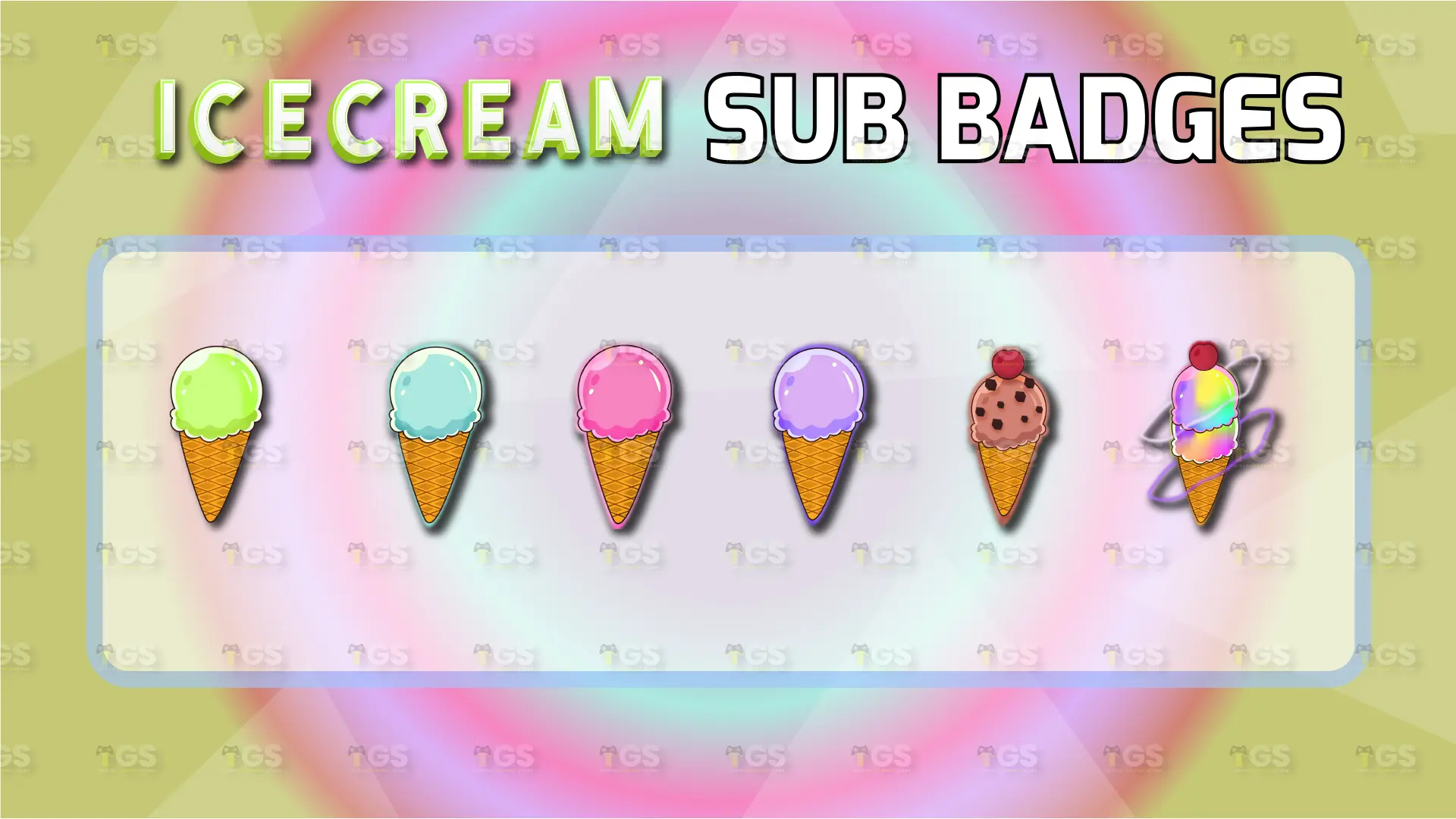 twitch sub badges icecream