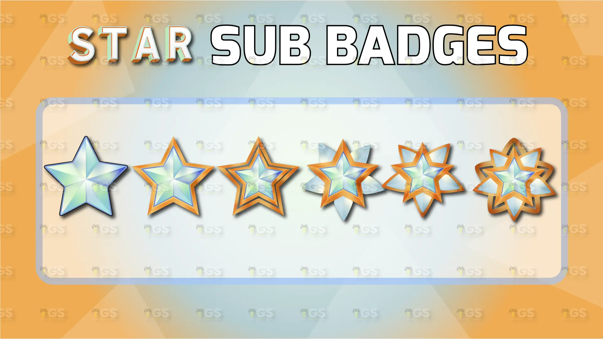 twitch sub badges star